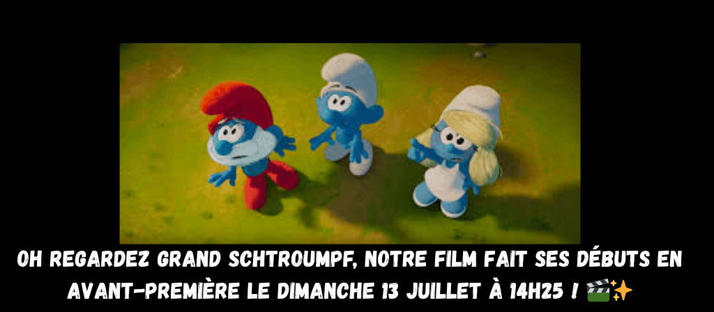 actualité les schtroumpfs