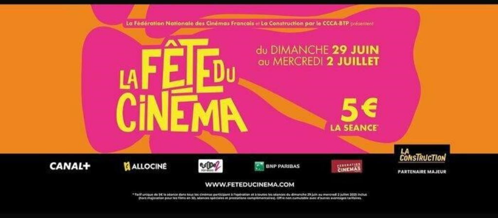 actualité fête du cinéma